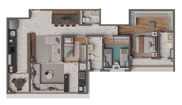 Imagem Imóvel com 3 Quartos à Venda, 122 m² em Jardim Das Paineiras - Campinas