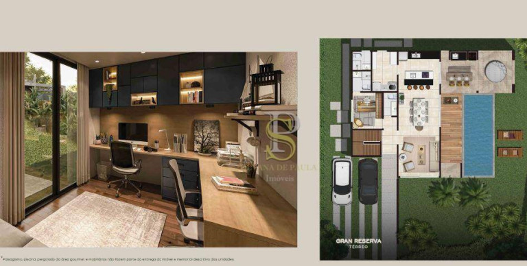 Imagem Casa com 3 Quartos à Venda, 195 m² em Residencial La Reserva Ii - Atibaia Imagem Casa com 3 Quartos à Venda, 195 m² em Residencial La Reserva Ii - Atibaia