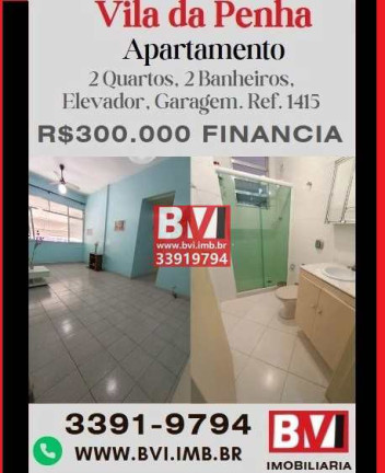 Apartamento com 2 Quartos à Venda, 70 m² em Vila Da Penha - Rio De Janeiro
