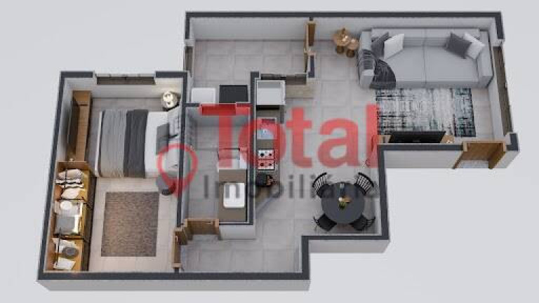 Imagem Apartamento com 1 Quarto à Venda, 46 m² em Bethânia - Ipatinga