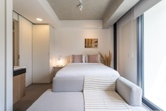 Apartamento com 1 Quarto para Alugar, 28 m² em Vila Madalena - São Paulo