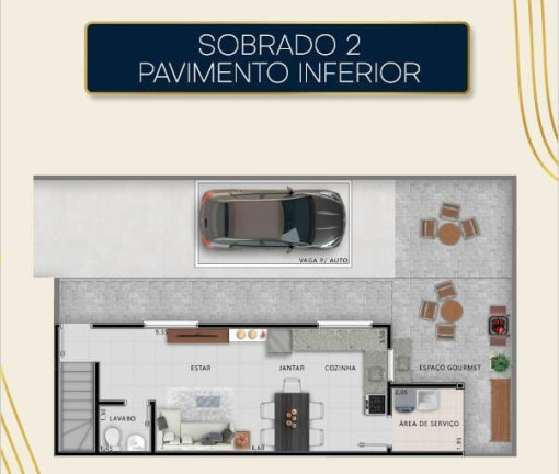 Imagem Sobrado com 3 Quartos à Venda, 94 m² em Parque Das Nações - Santo André Imagem Sobrado com 3 Quartos à Venda, 94 m² em Parque Das Nações - Santo André