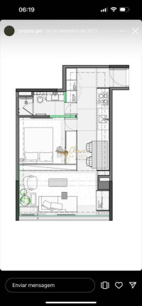 Imagem Apartamento com 1 Quarto à Venda, 42 m² em Vila Mariana - São Paulo