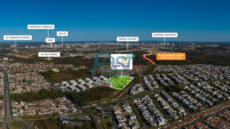 Imagem Apartamento com 2 Quartos à Venda, 39 m² em Jardim Imperial - Cuiabá