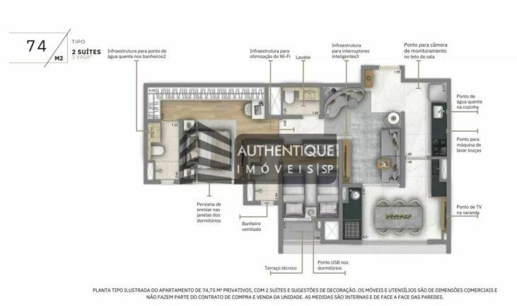 Imagem Apartamento com 2 Quartos à Venda, 74 m² em Mooca - São Paulo Imagem Apartamento com 2 Quartos à Venda, 74 m² em Mooca - São Paulo