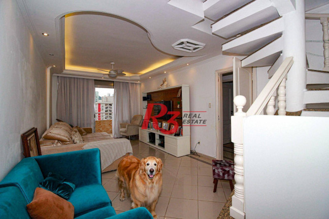 Imagem Cobertura com 3 Quartos à Venda, 271 m² em Gonzaga - Santos Imagem Cobertura com 3 Quartos à Venda, 271 m² em Gonzaga - Santos