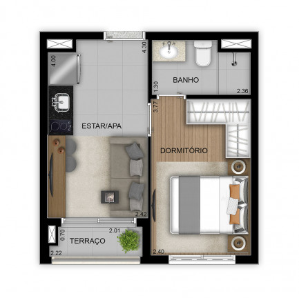 Imagem Apartamento com 1 Quarto à Venda, 28 m² em Vila Prudente - São Paulo Imagem Apartamento com 1 Quarto à Venda, 28 m² em Vila Prudente - São Paulo