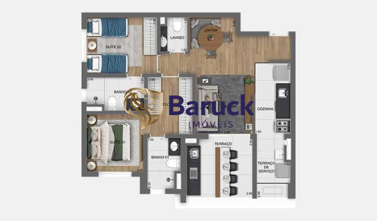 Imagem Apartamento com 2 Quartos à Venda, 75 m² em Indianópolis - São Paulo