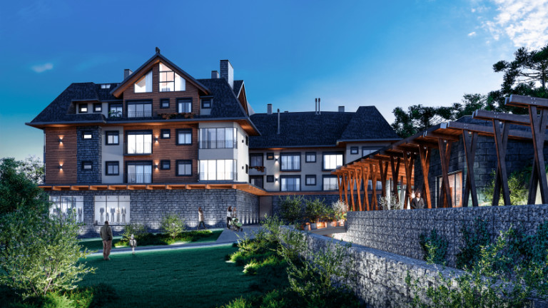 Imagem Apartamento com 3 Quartos à Venda, 124 m² em Centro - Gramado Imagem Apartamento com 3 Quartos à Venda, 124 m² em Centro - Gramado