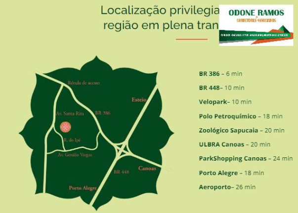 Terreno à Venda, 200 m² em Centro - Nova Santa Rita