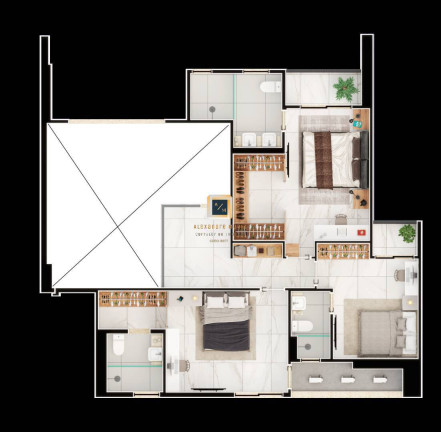 Imagem Apartamento com 3 Quartos à Venda, 115 m² em Dionisio Torres - Fortaleza Imagem Apartamento com 3 Quartos à Venda, 115 m² em Dionisio Torres - Fortaleza