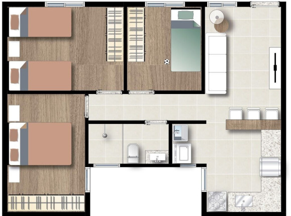 Imagem Apartamento com 3 Quartos à Venda, 49 m² em Vila Gumercindo - São Paulo