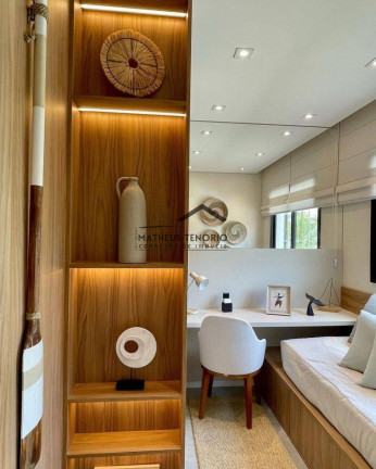 Imagem Apartamento com 1 Quarto à Venda, 56 m² em Praia Da Enseada - Central Park (lb) - Guarujá