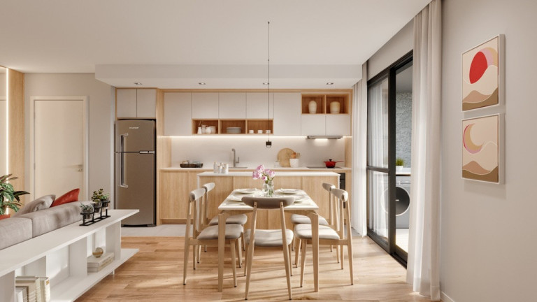 Imagem Apartamento com 3 Quartos à Venda, 71 m² em Bacacheri - Curitiba