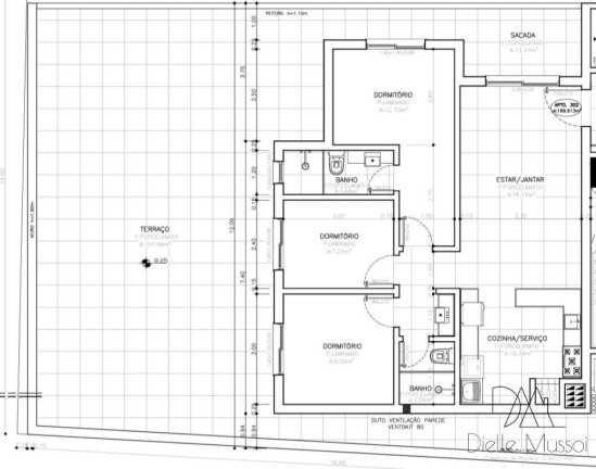 Imagem Apartamento com 3 Quartos à Venda, 189 m² em Nossa Senhora De Lourdes - Caxias Do Sul