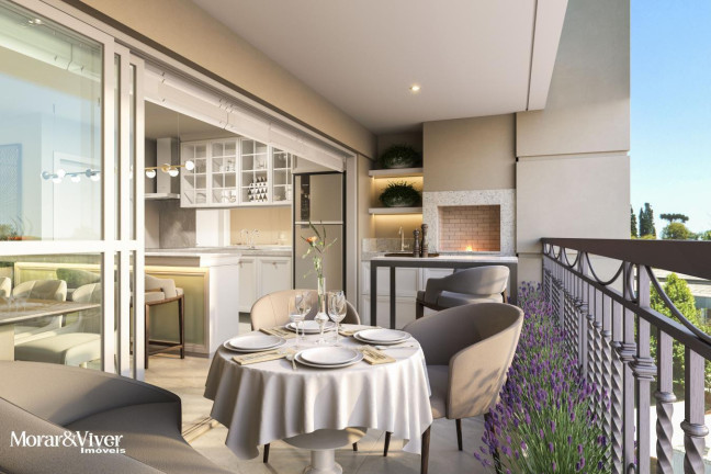 Imagem Apartamento com 2 Quartos à Venda, 90 m² em Mercês - Curitiba
