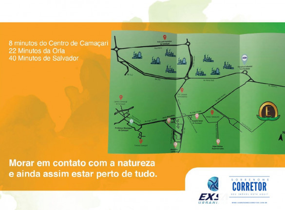 Imagem Terreno à Venda, 300 m² em Parque Nascente Do Rio Capivara - Camaçari Imagem Terreno à Venda, 300 m² em Parque Nascente Do Rio Capivara - Camaçari