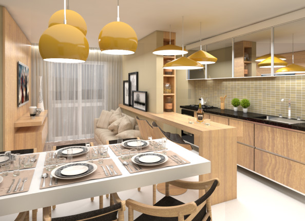 Apartamento com 2 Quartos à Venda, 54 m² em Desvio Rizzo - Caxias Do Sul