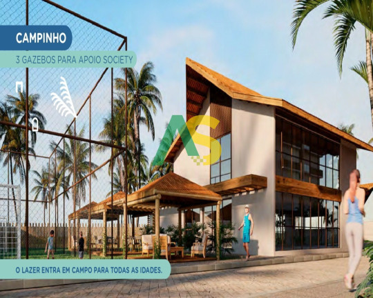 Flat com 1 Quarto à Venda, 32 m² em Praia De Carneiros - Tamandaré
