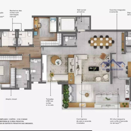 Imagem Apartamento com 3 Quartos à Venda, 183 m² em Campo Belo - São Paulo Imagem Apartamento com 3 Quartos à Venda, 183 m² em Campo Belo - São Paulo