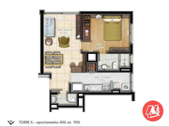 Imagem Apartamento com 2 Quartos à Venda, 82 m² em Passo D'areia - Porto Alegre