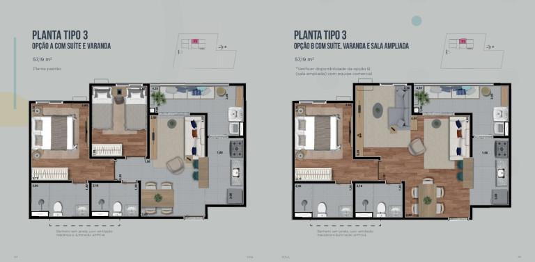 Imagem Imóvel com 2 Quartos à Venda, 58 m² em Republica - Ribeirão Preto Imagem Imóvel com 2 Quartos à Venda, 58 m² em Republica - Ribeirão Preto