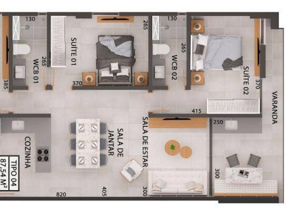 Imagem Apartamento à Venda, 68 m² em Jardim Oceania - João Pessoa Imagem Apartamento à Venda, 68 m² em Jardim Oceania - João Pessoa