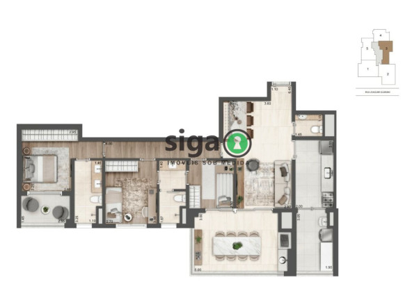 Imagem Apartamento com 3 Quartos à Venda, 110 m² em Brooklin - São Paulo Imagem Apartamento com 3 Quartos à Venda, 110 m² em Brooklin - São Paulo