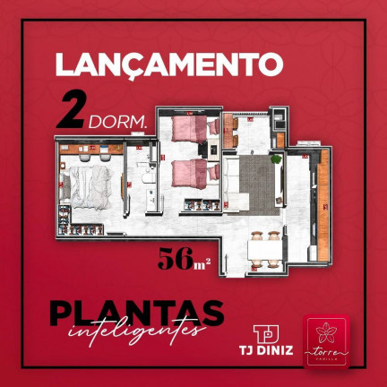 Imagem Apartamento com 3 Quartos à Venda, 68 m² em Torre Vanilla - Taubaté