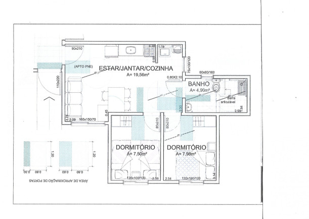 Imagem Apartamento com 2 Quartos à Venda, 47 m² em Nossa Senhora Das Graças  - Caxias Do Sul
