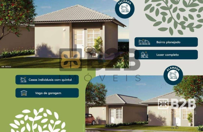 Casa com 2 Quartos à Venda, 43 m² em Centro - Piratininga