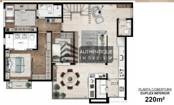 Imagem Cobertura com 3 Quartos à Venda, 183 m² em Lapa - São Paulo Imagem Cobertura com 3 Quartos à Venda, 183 m² em Lapa - São Paulo