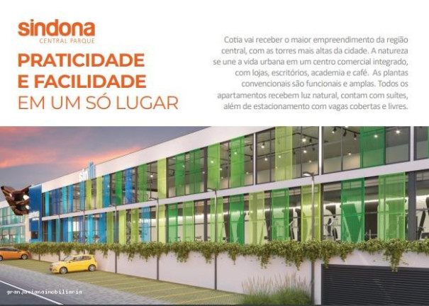 Imagem Apartamento à Venda,  em Sindona Central Park - Programa Casa Verde Amarela - Cotia