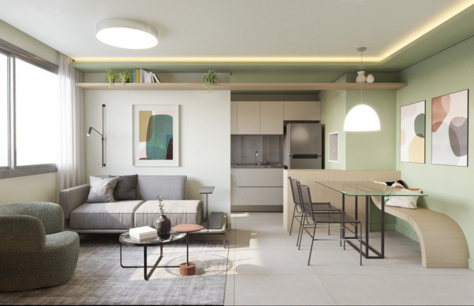Imagem Apartamento com 1 Quarto à Venda, em Central Parque - Porto Alegre Imagem Apartamento com 1 Quarto à Venda, em Central Parque - Porto Alegre