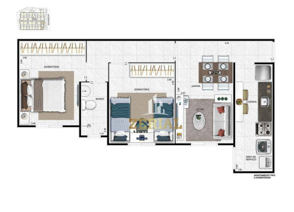 Imagem Apartamento com 2 Quartos à Venda, 53 m² em Boa Vista - São Caetano Do Sul Imagem Apartamento com 2 Quartos à Venda, 53 m² em Boa Vista - São Caetano Do Sul