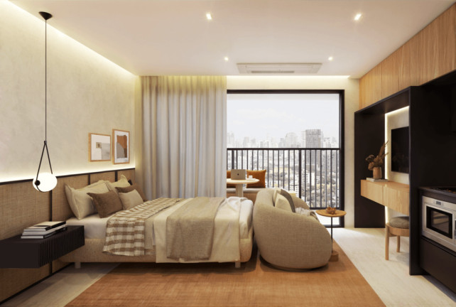 Imagem Imóvel com 1 Quarto à Venda, 30 m² em Bigorrilho - Curitiba