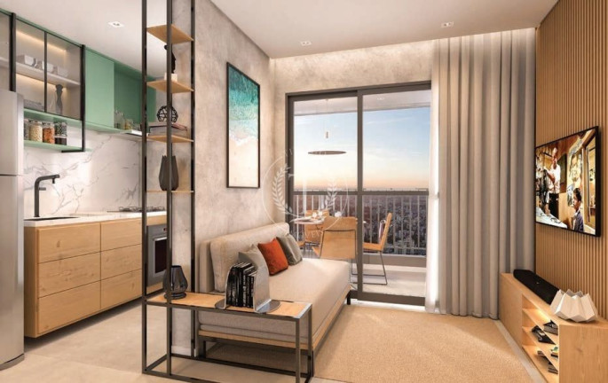 Imagem Apartamento com 2 Quartos à Venda, 47 m² em Santo Amaro - São Paulo