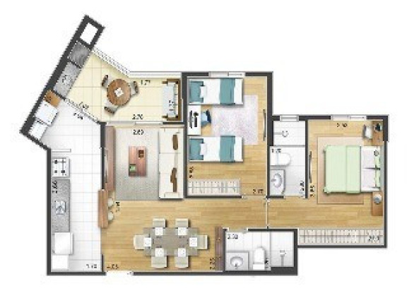 Imagem Apartamento com 2 Quartos à Venda, 82 m² em Santa Maria - São Caetano Do Sul Imagem Apartamento com 2 Quartos à Venda, 82 m² em Santa Maria - São Caetano Do Sul