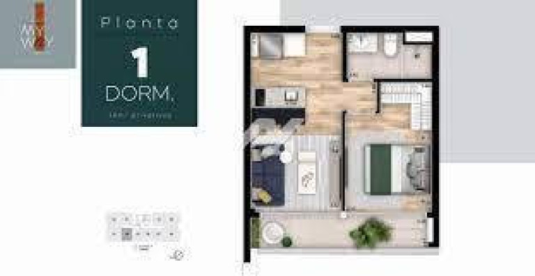 Imagem Apartamento com 2 Quartos à Venda, 36 m² em Botafogo - Campinas Imagem Apartamento com 2 Quartos à Venda, 36 m² em Botafogo - Campinas