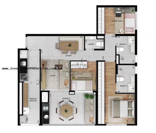 Imagem Apartamento com 3 Quartos à Venda, 87 m² em Vila Zilda Tatuape - São Paulo Imagem Apartamento com 3 Quartos à Venda, 87 m² em Vila Zilda Tatuape - São Paulo