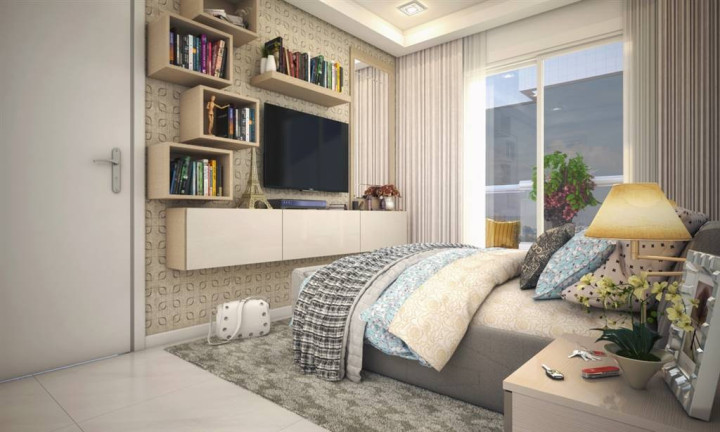 Imagem Apartamento com 2 Quartos à Venda, 96 m² em Ocian - Praia Grande