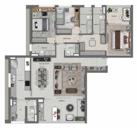 Imagem Apartamento com 3 Quartos à Venda, 141 m² em Vila Nova Conceição - São Paulo Imagem Apartamento com 3 Quartos à Venda, 141 m² em Vila Nova Conceição - São Paulo