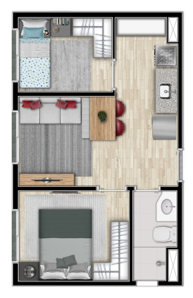 Imagem Apartamento com 1 Quarto à Venda, 25 m² em Barra Funda - São Paulo Imagem Apartamento com 1 Quarto à Venda, 25 m² em Barra Funda - São Paulo