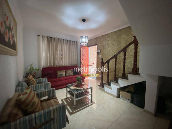 Imagem Sobrado com 3 Quartos à Venda, 124 m² em Jardim Haydee - Mauá