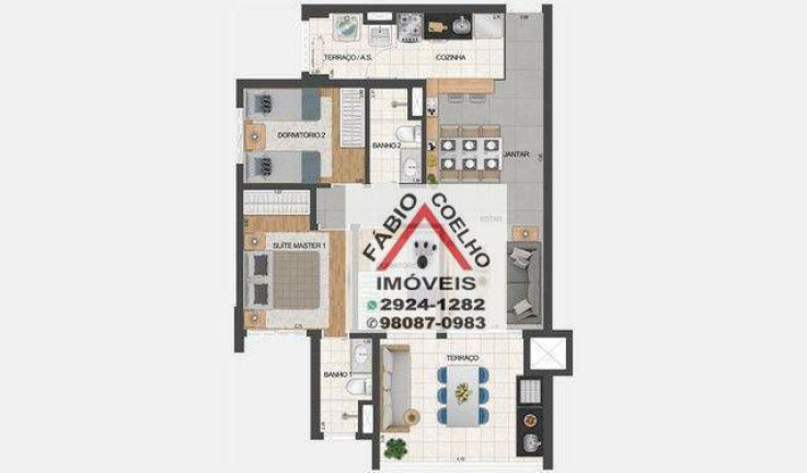 Imagem Apartamento com 3 Quartos à Venda, 80 m² em Jardim Prudência - São Paulo Imagem Apartamento com 3 Quartos à Venda, 80 m² em Jardim Prudência - São Paulo