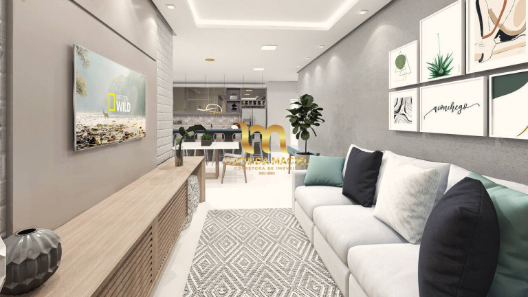 Imagem Apartamento com 2 Quartos à Venda, 102 m² em Ocian - Praia Grande