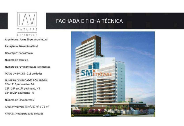 Imagem Apartamento com 2 Quartos à Venda, 107 m² em Tatuapé - São Paulo