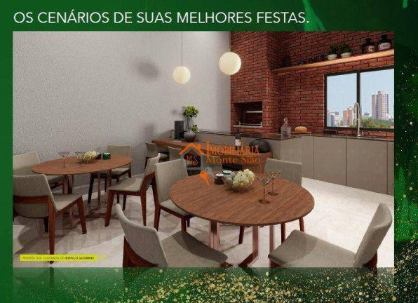 Imagem Apartamento com 2 Quartos à Venda, 58 m² em Centro - Guarulhos