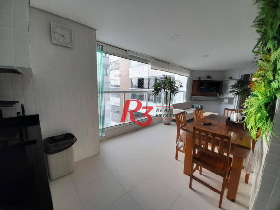 Imagem Apartamento com 3 Quartos à Venda, 122 m² em Gonzaga - Santos