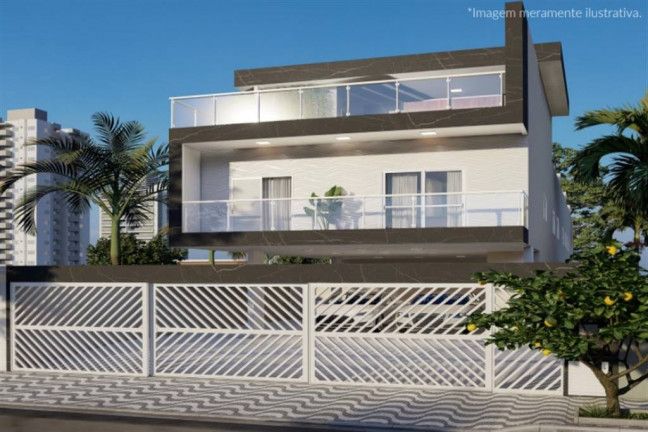 Casa com 2 Quartos à Venda, 43 m² em Guilhermina - Praia Grande
